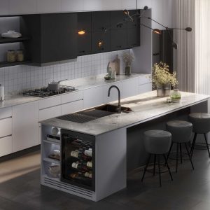 Porcelain Onyx Compact Laminate Worktop