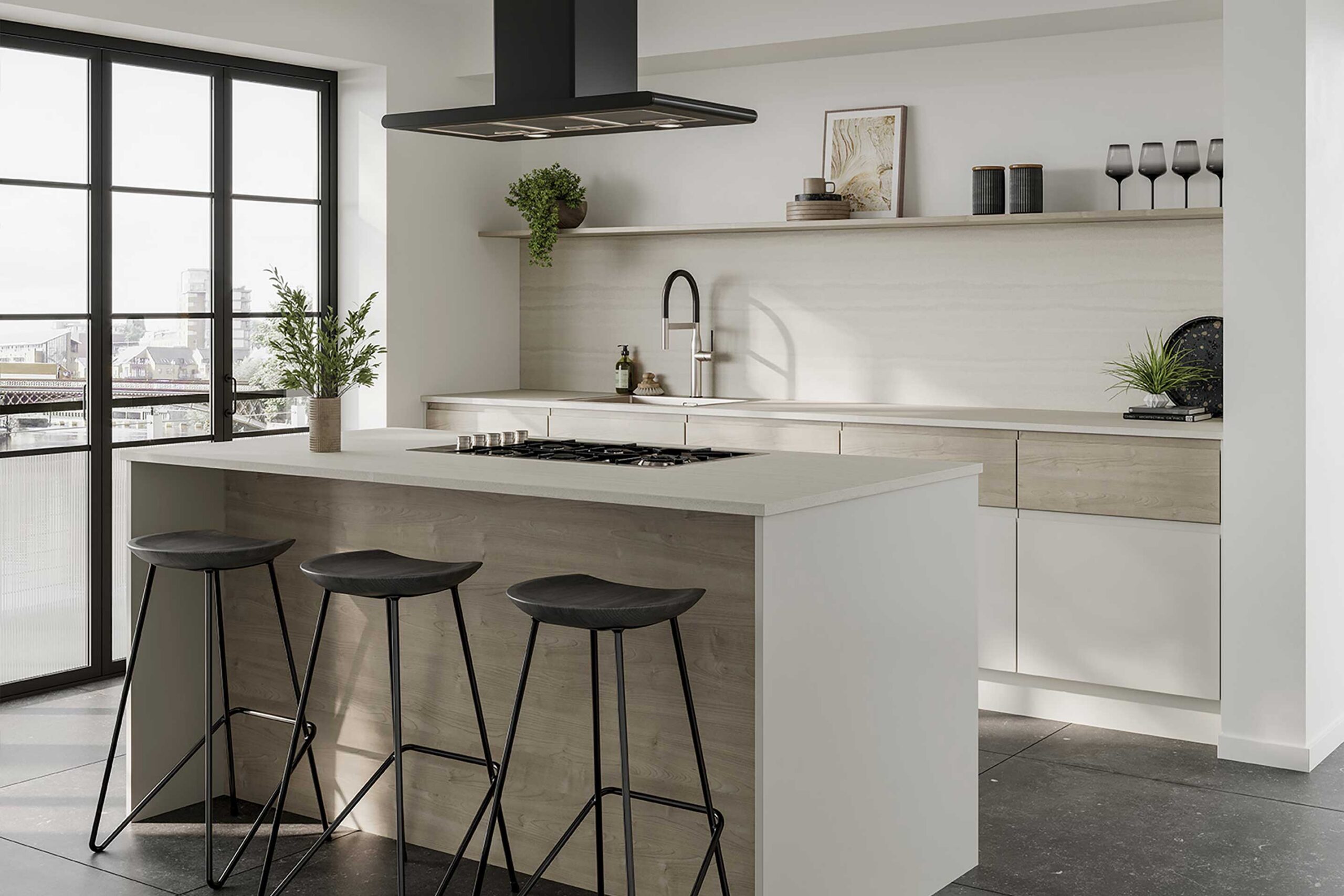 Formica Layered Sand Laminate Worktop (PP9511) 2