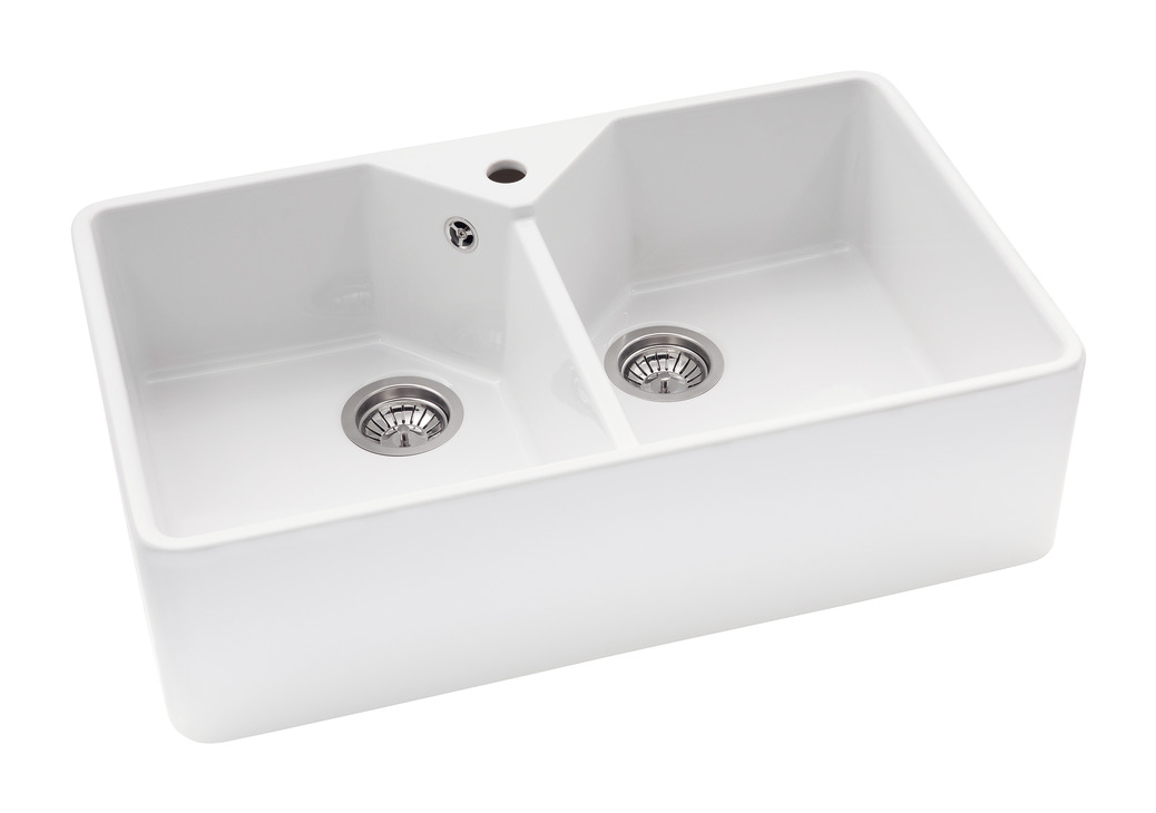 Abode Provincial 2.0 Bowl Belfast Sink, White (AW1021) – image 2