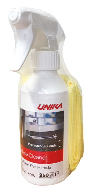 Unika Gloss Surface Cleaner Kit 500ml