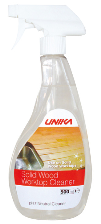 Unika Solid Wood Worktop Cleaner 500ml