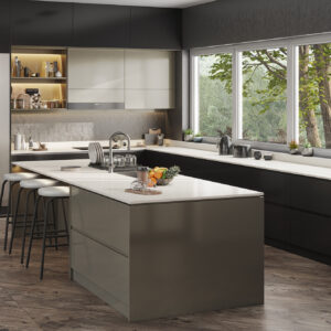Moonstone White Solid Surface Worktop