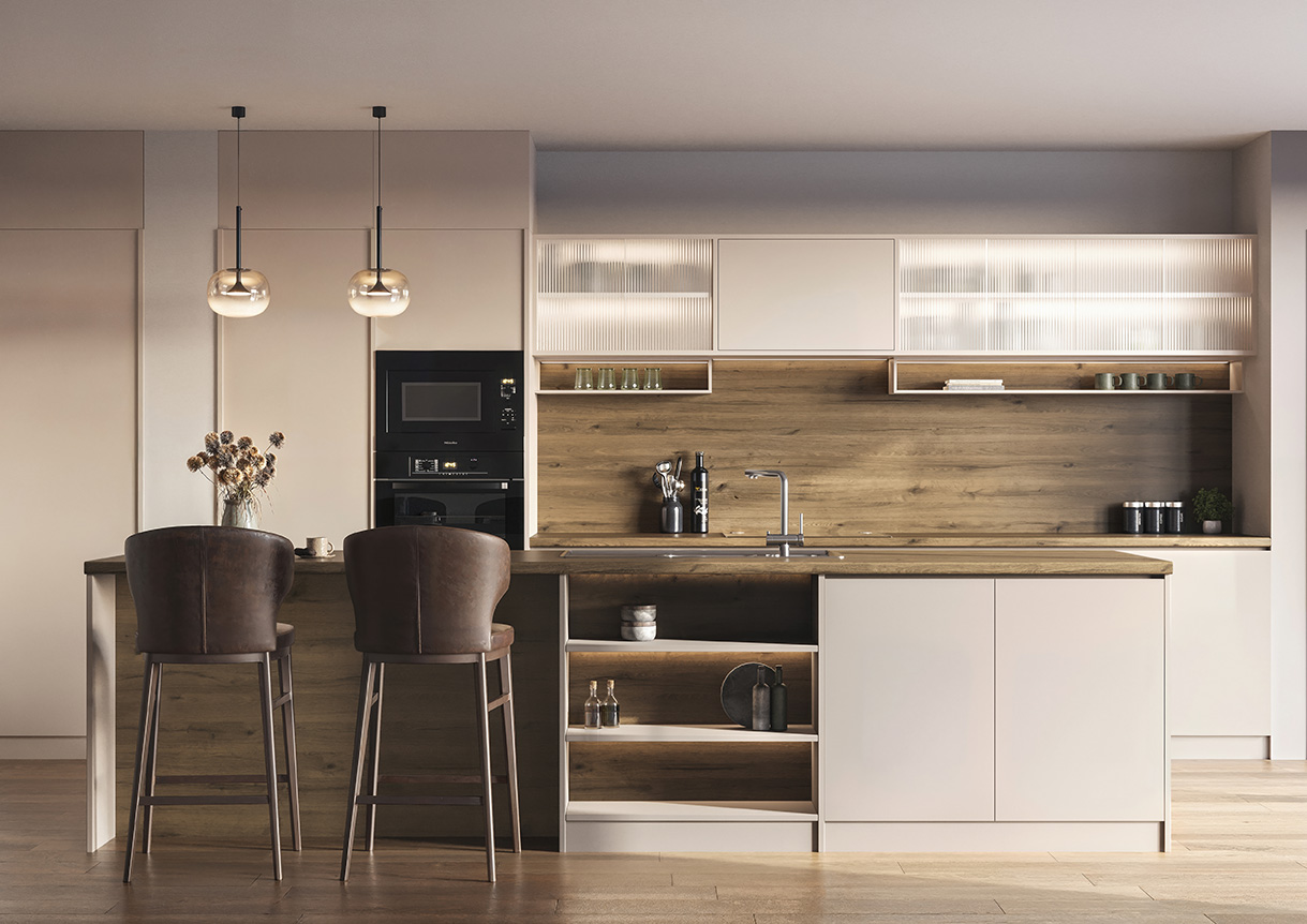 Formica Tawny Oak Laminate Worktop (PP5854) 2